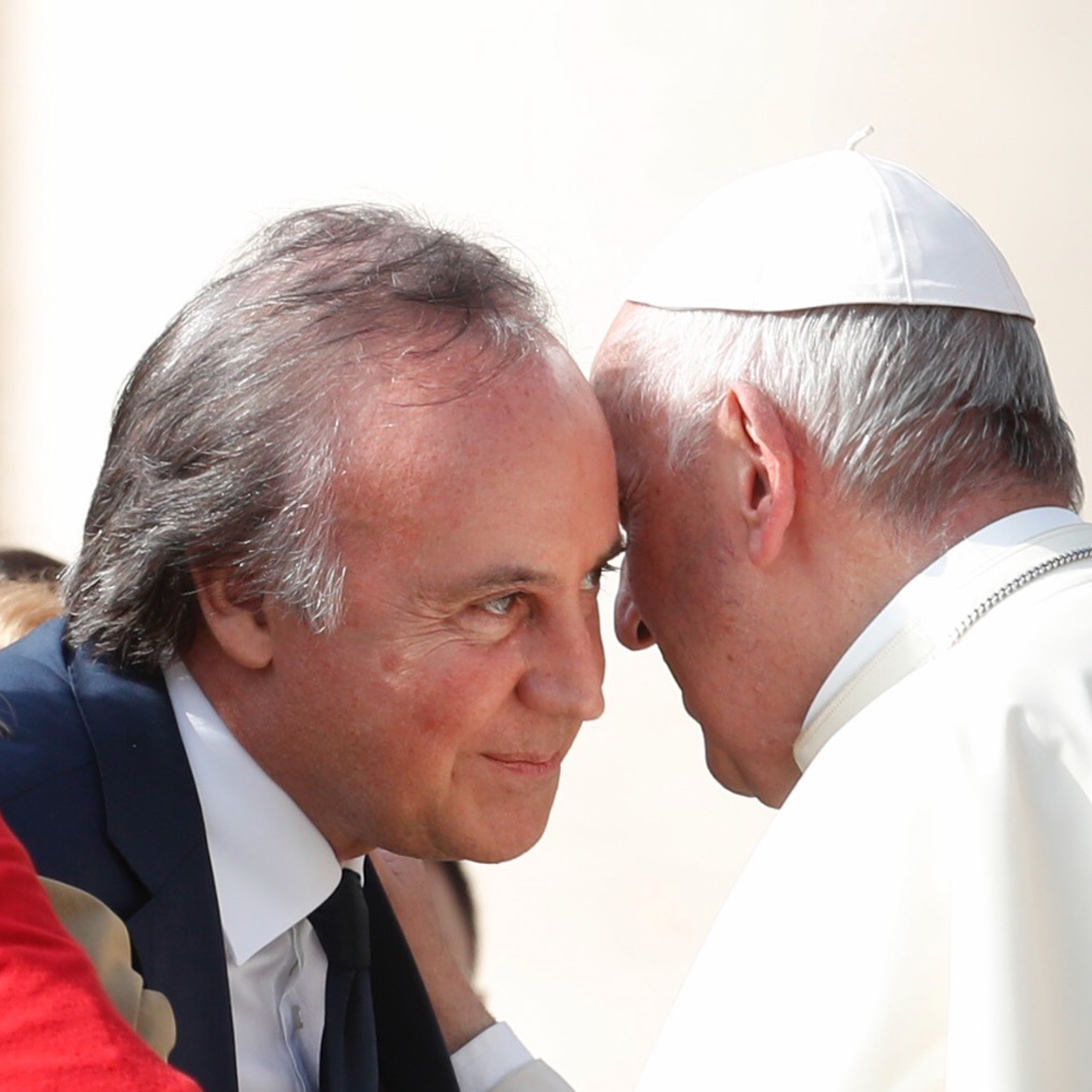 Giuseppe Pozzi e Papa Francesco 2