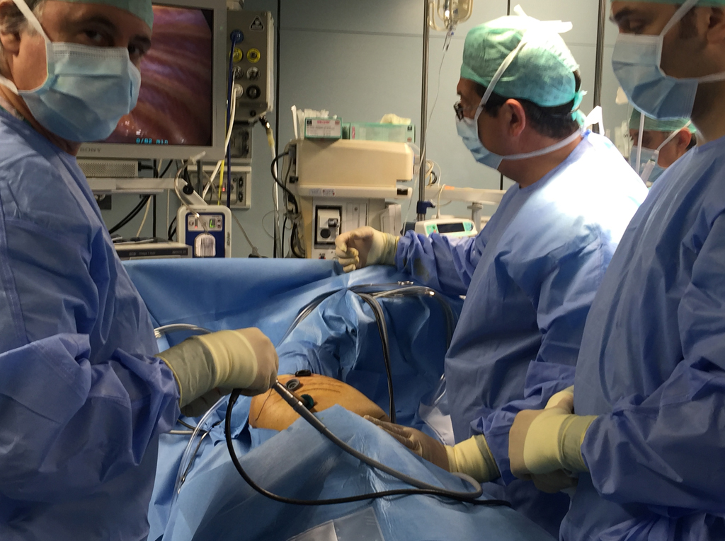 chirurgia toracica sala operatoria